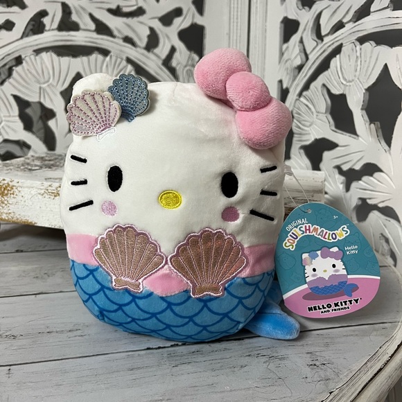 Squishmallows Hello Kitty Mermaid - Picture 1 of 9